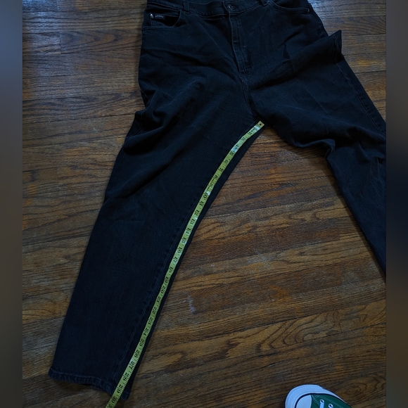 Vintage Riders by Lee Black Jeans size 16-18 - Picture 5 of 5
